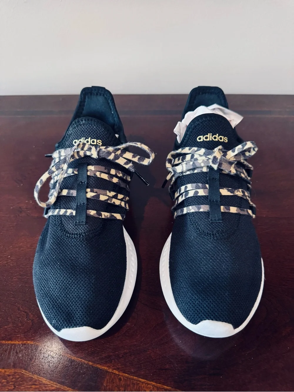 adidas Puremotion Adapt 2.0 Black/Leopard Print (Style SKU: GX2143 W8/M6.5